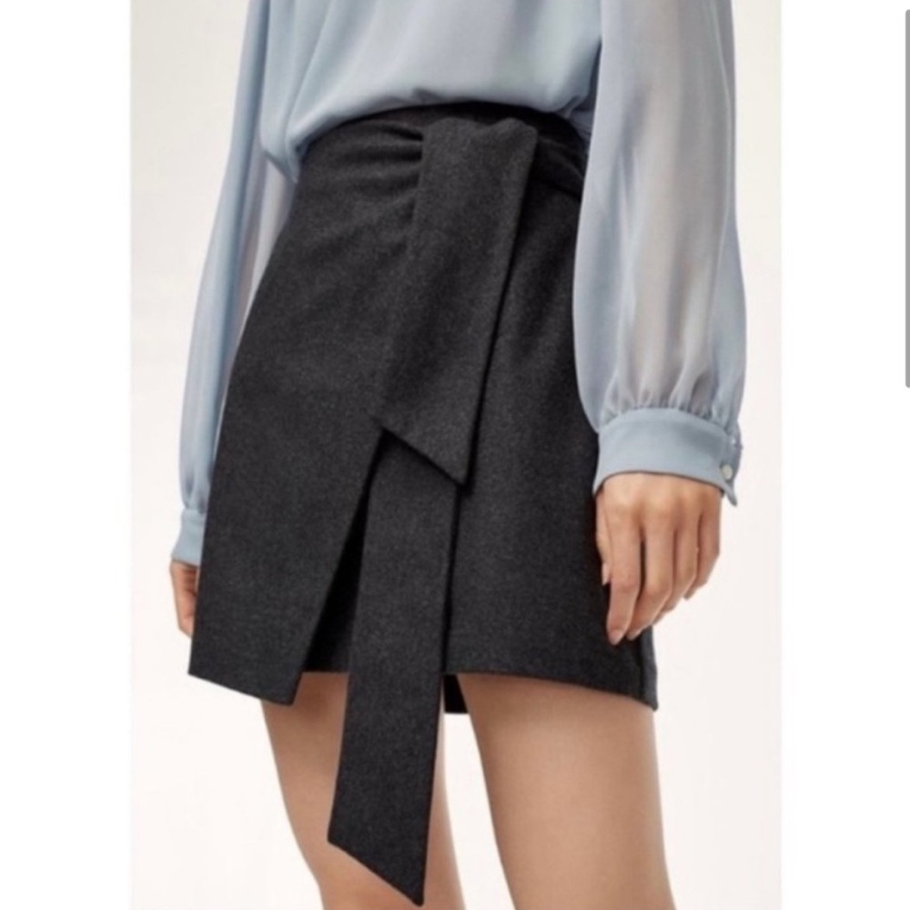 Wilfred dorine wool-blend skirt
